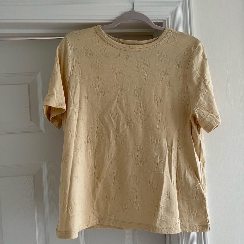 Cream Madewell tee